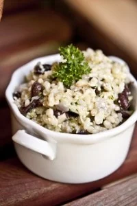 Black Bean and Brown Rice Salad