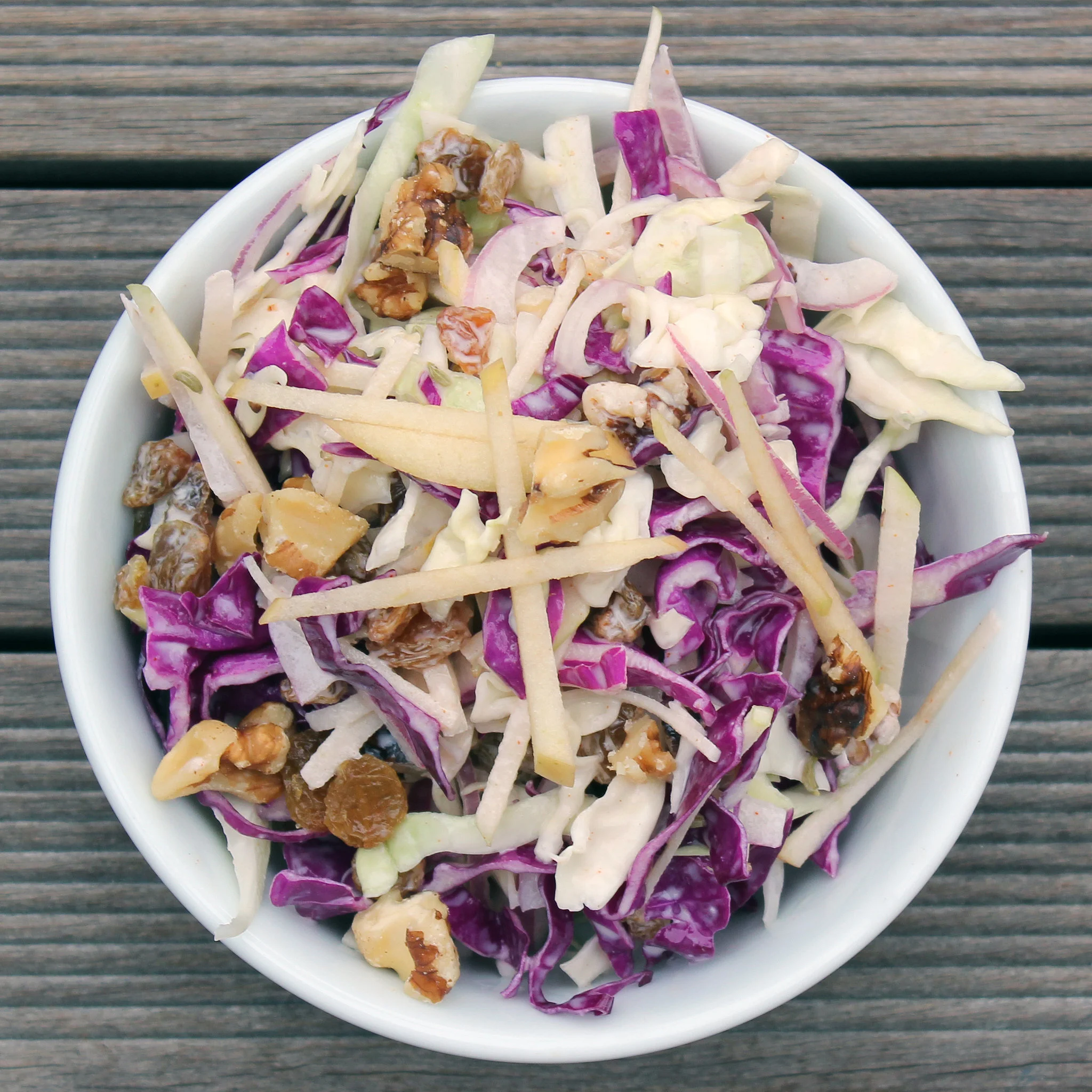 Apple and Cabbage Detox Salad