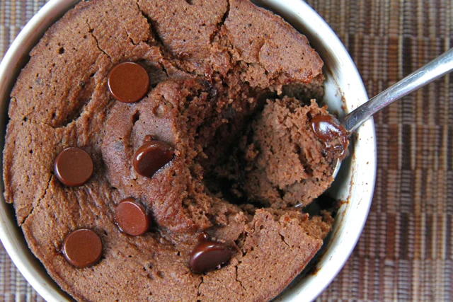 Gluten Free Double Chocolate Mug Cake