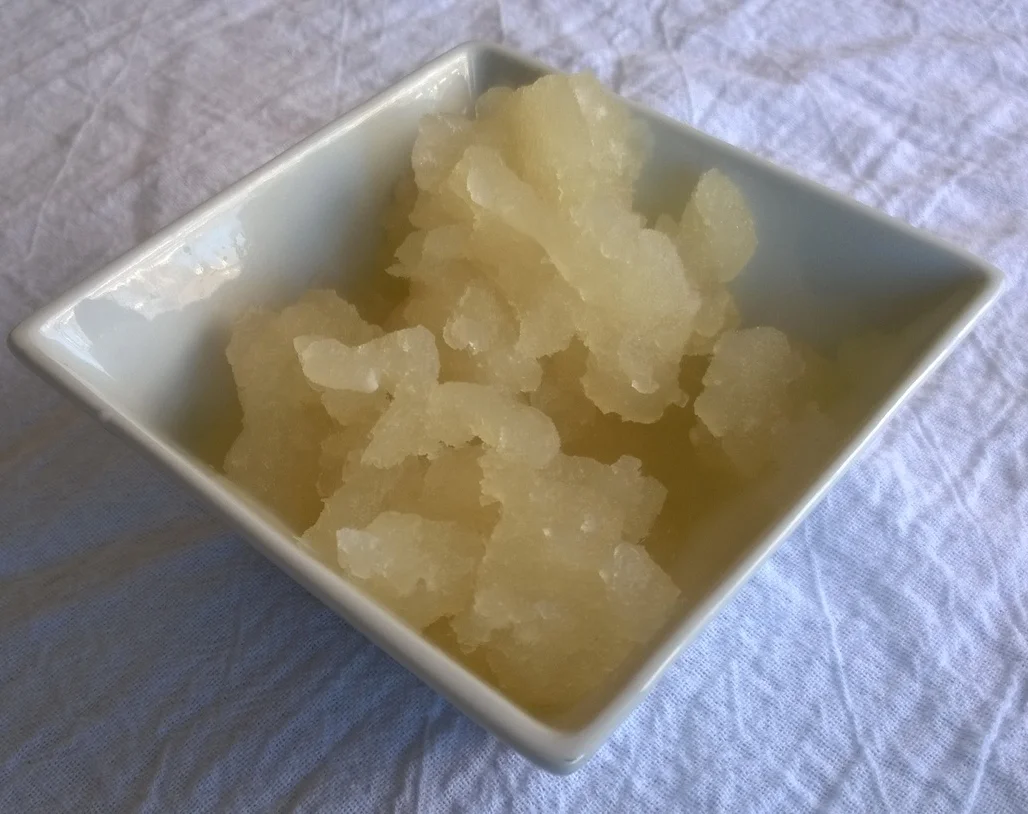 Healthy Snow Lemon Sorbet