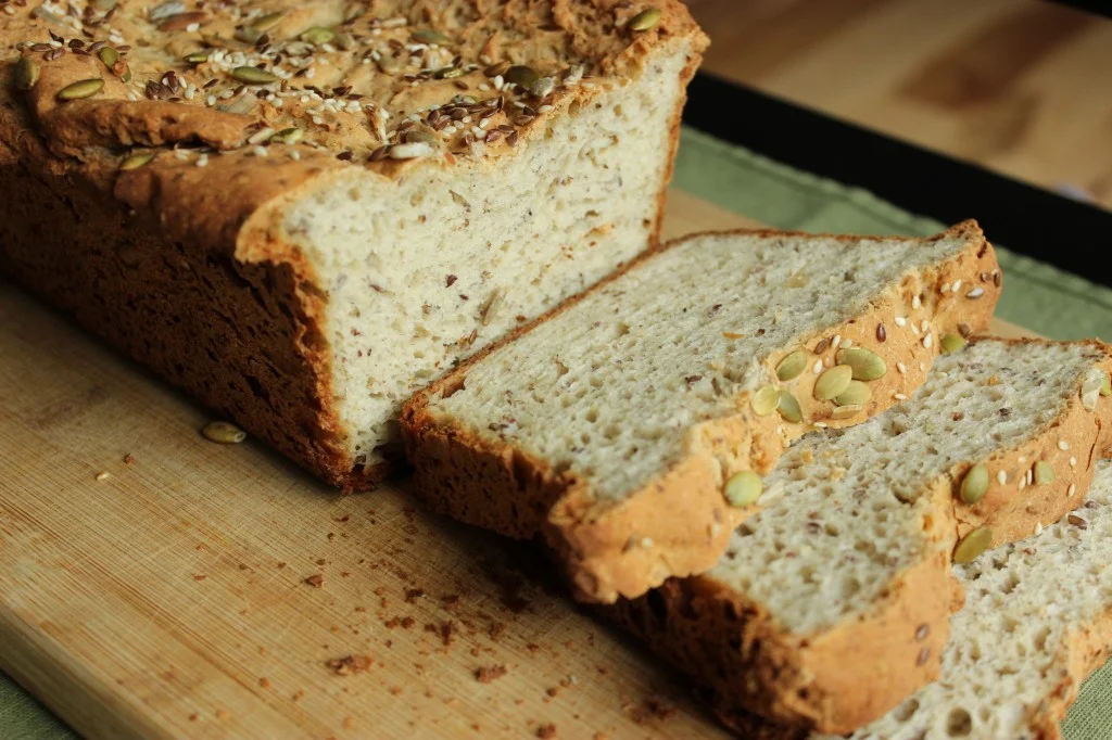 Gluten Free, Vegan Hemp & Seed Bread