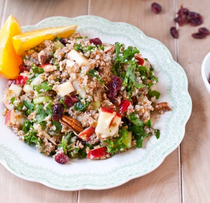 Powerhouse Bulgur Salad with Orange Vinaigrette