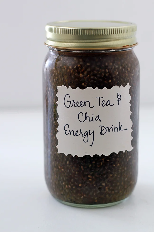 GREEN TEA AND CHIA SEED SUPER DRINK