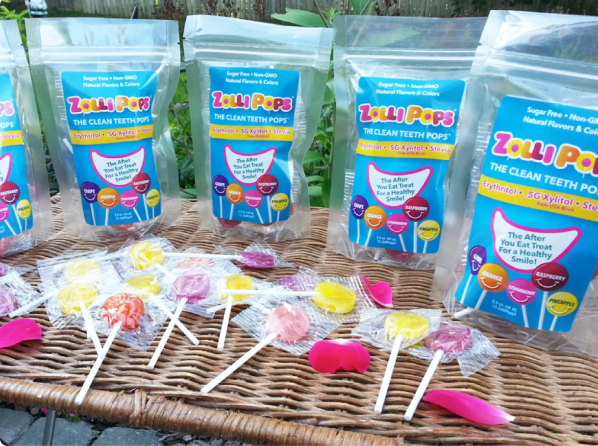 Zollipops: Xylitol Lollipops for Kid's Oral Health