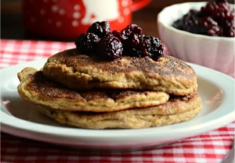 Hearty Flax Seed Pancakes