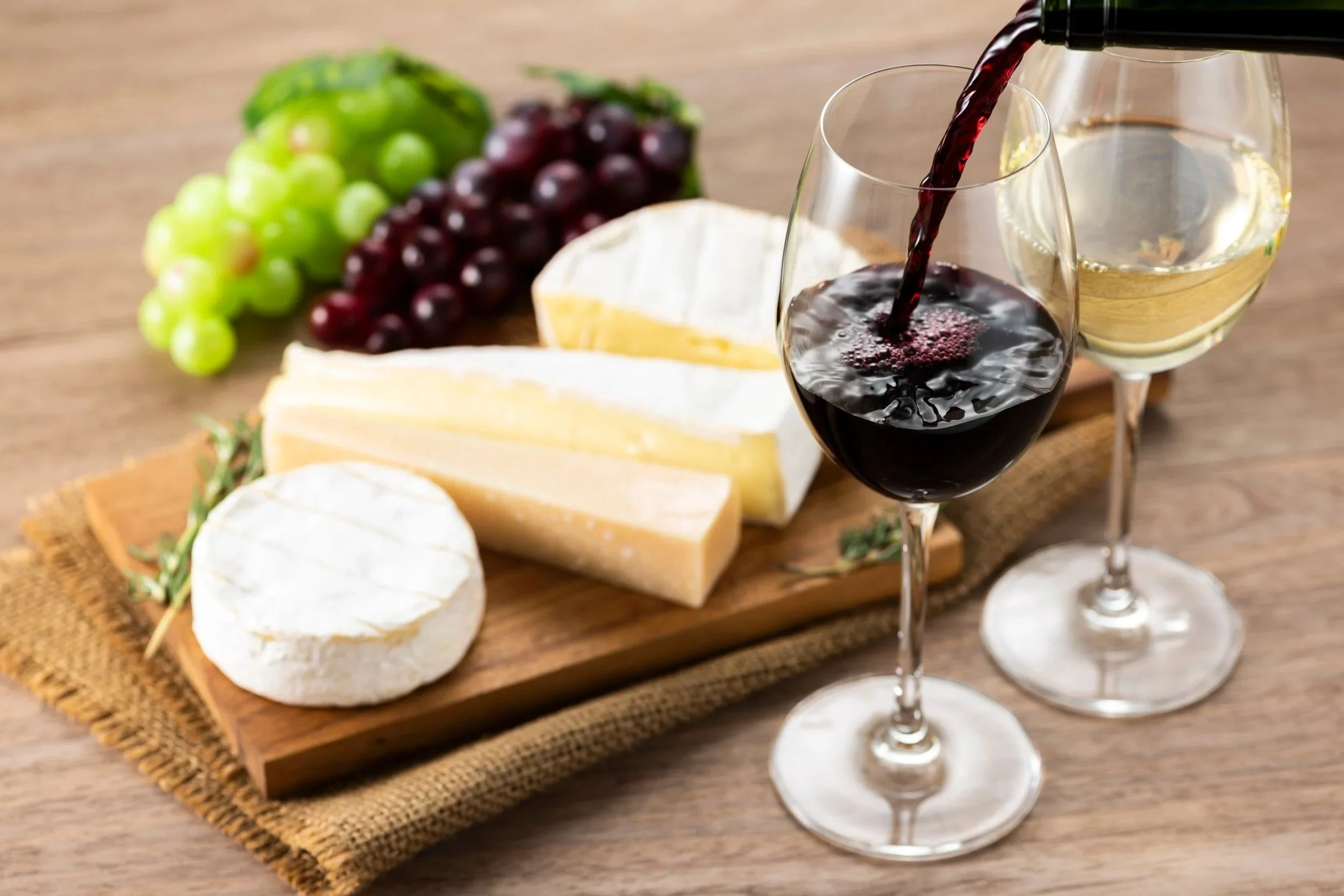 Wine, Cheese, and Chocolate Pairings for our Organic Summer Wine Tasting