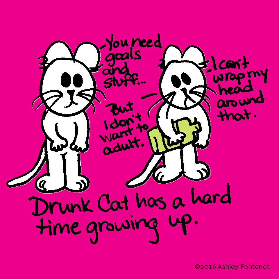 Everyone Has Something to Say to Drunk Cat…