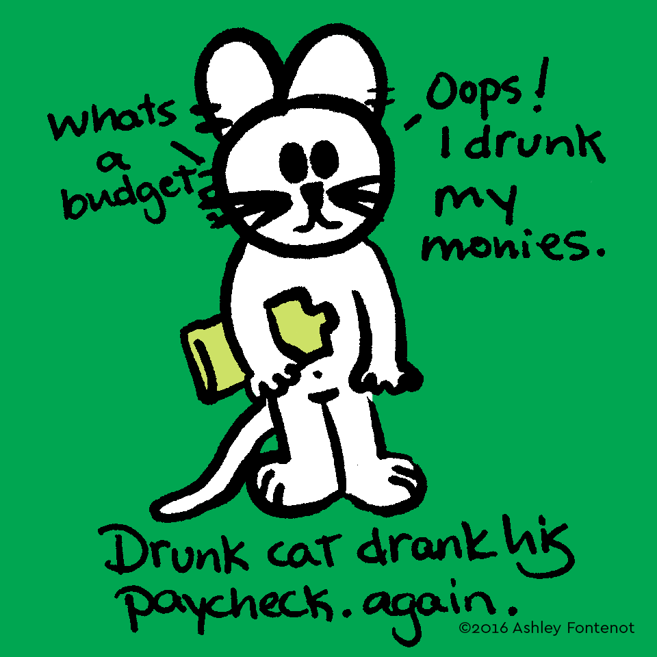 Drunk Cat Makes Bad Decisions