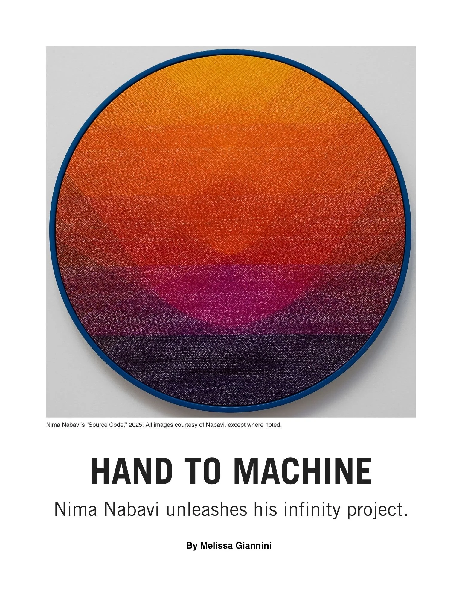 Nima Nabavi for Machine Arts