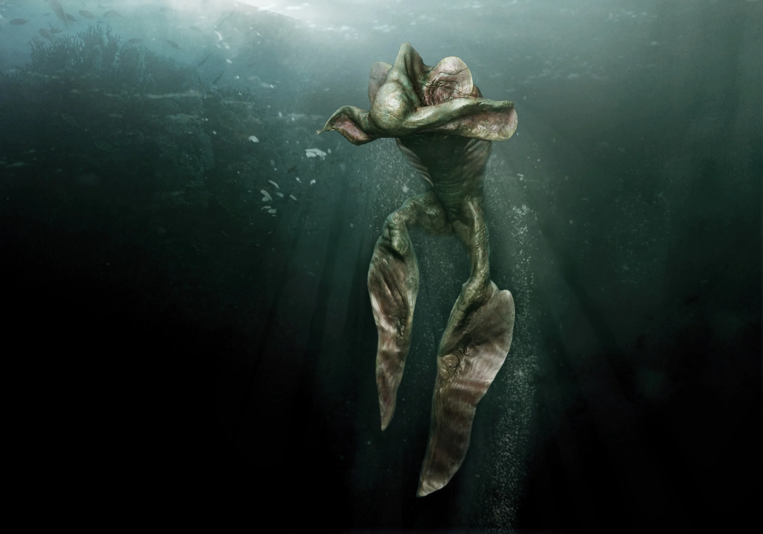 ZBRUSH sculpt of Sea creature