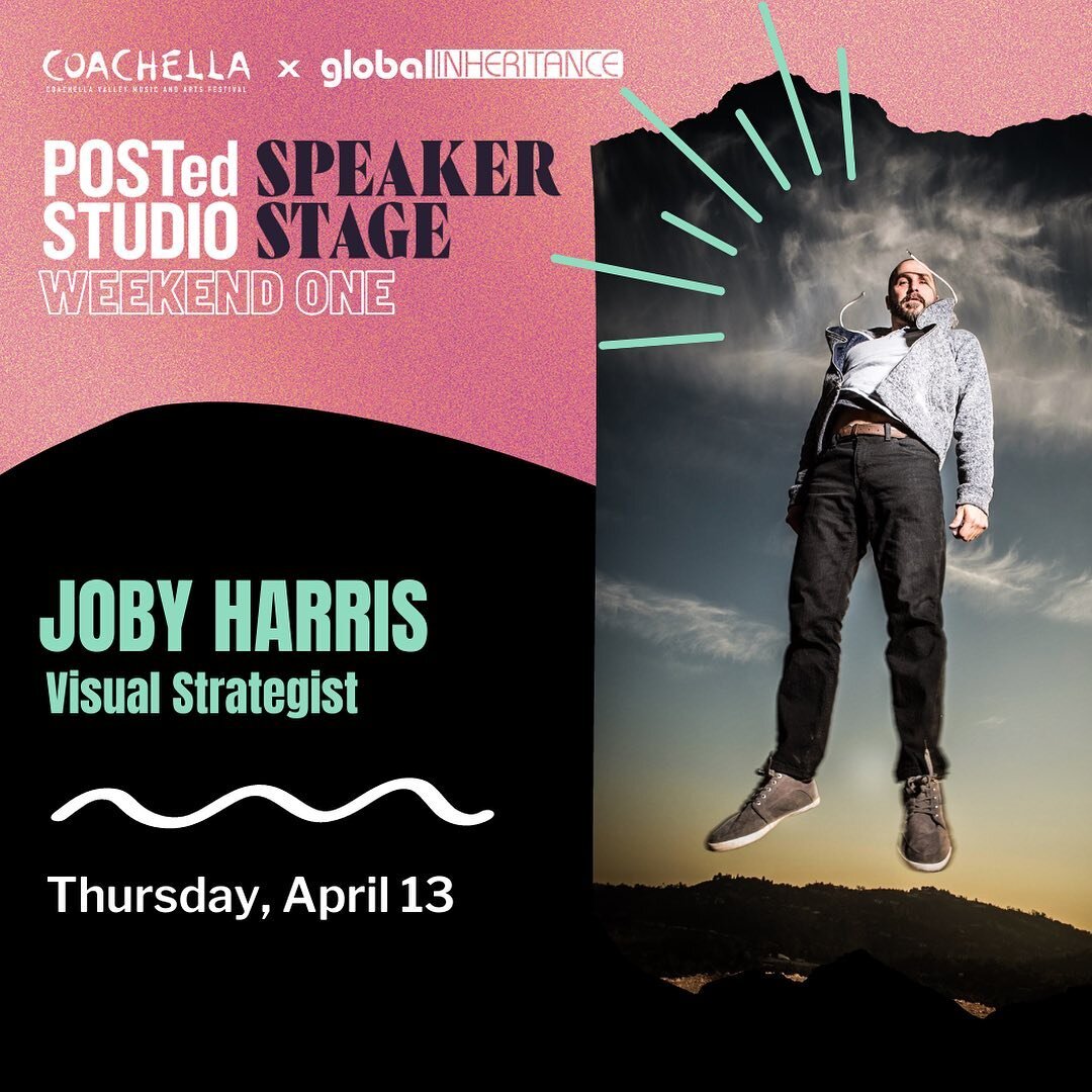 Yoooo- who's gonna be at  @coachella!??! I'm excited to talk about how art supports science &amp; space with my friends at the  @globalinheritance stage Thursday night / 6:30pm!  Come early and come hang out!  Telescopes will be set up for Star gazin