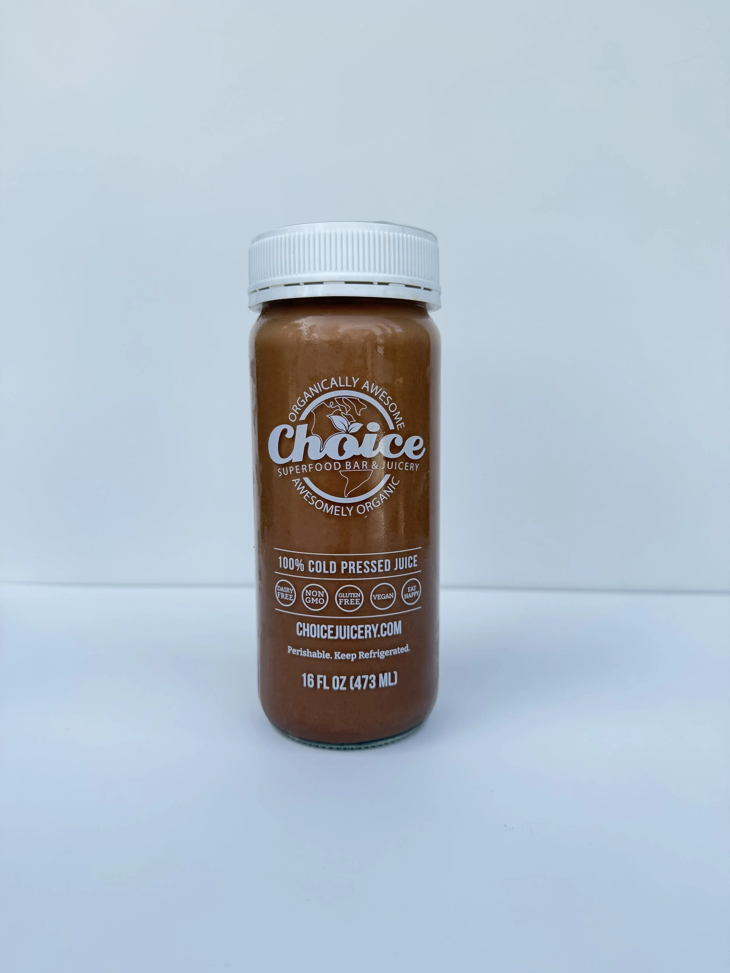 Choice Juicery Chocolate Almond Milk