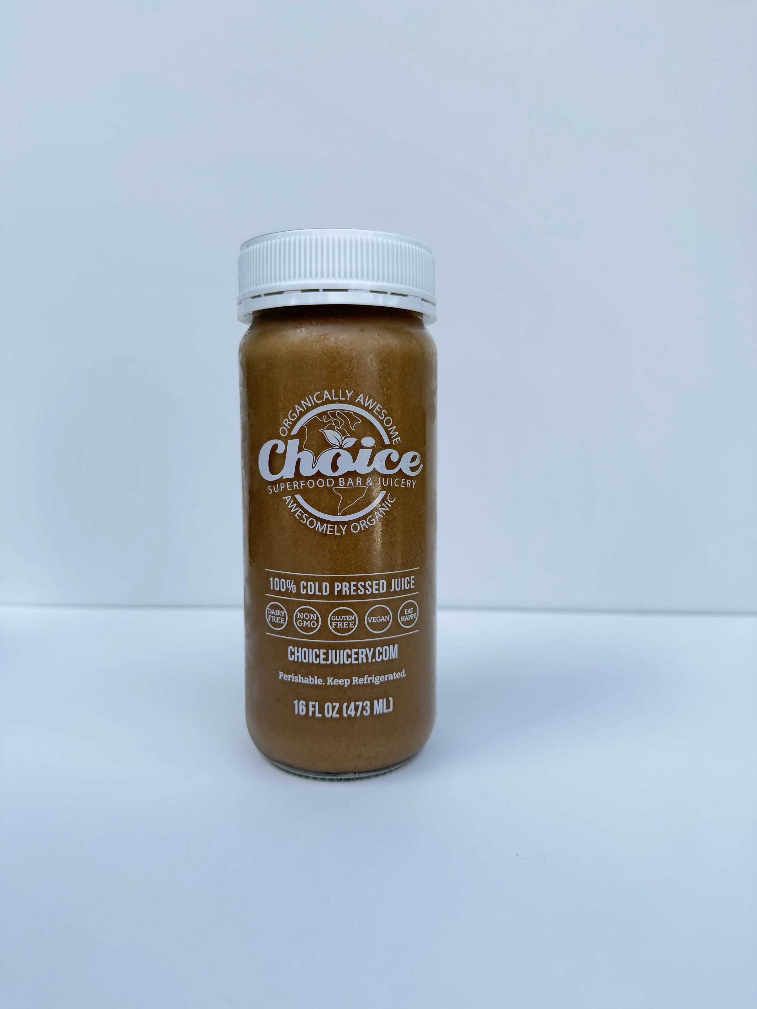 Choice Juicery Cold-Pressed Coffee Almond Latte