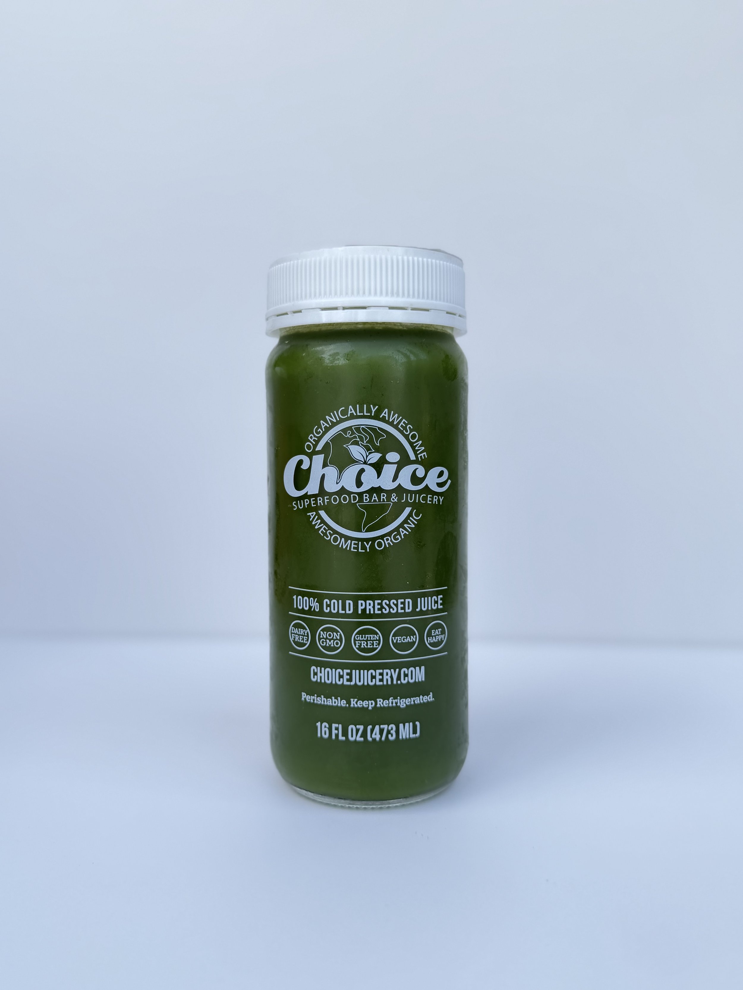 Choice Juicery Truly Madly Green Juice