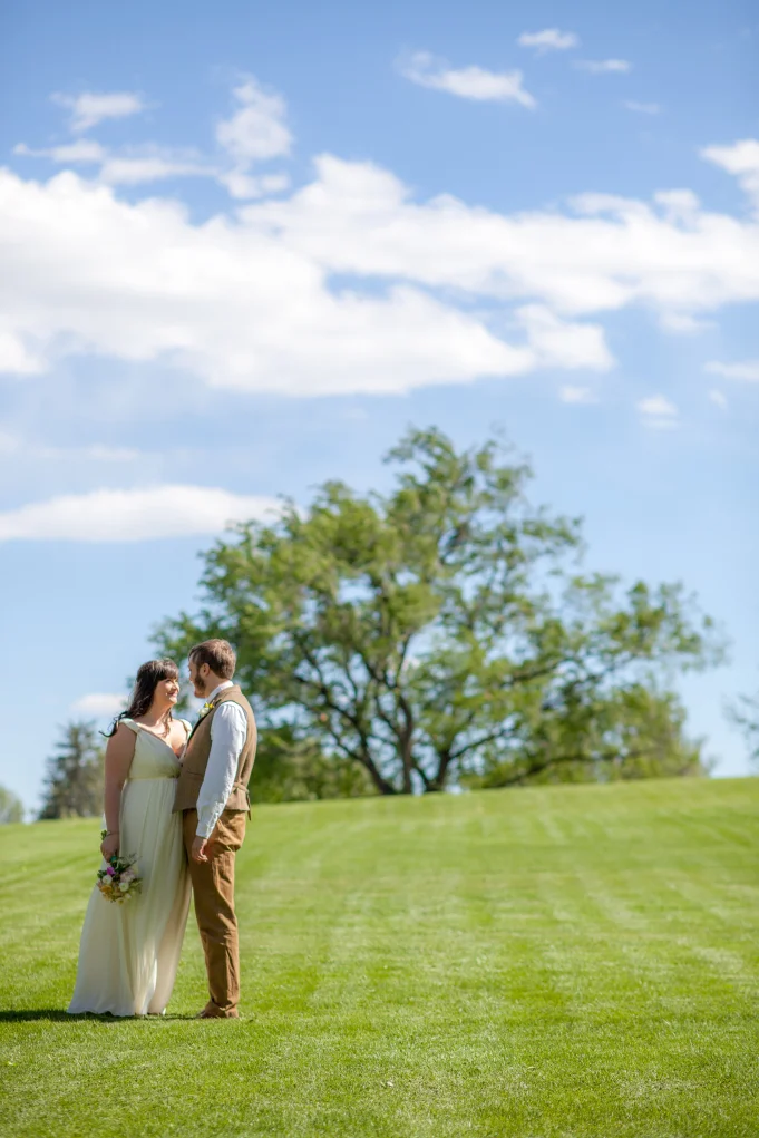A perfect summer day for a wedding