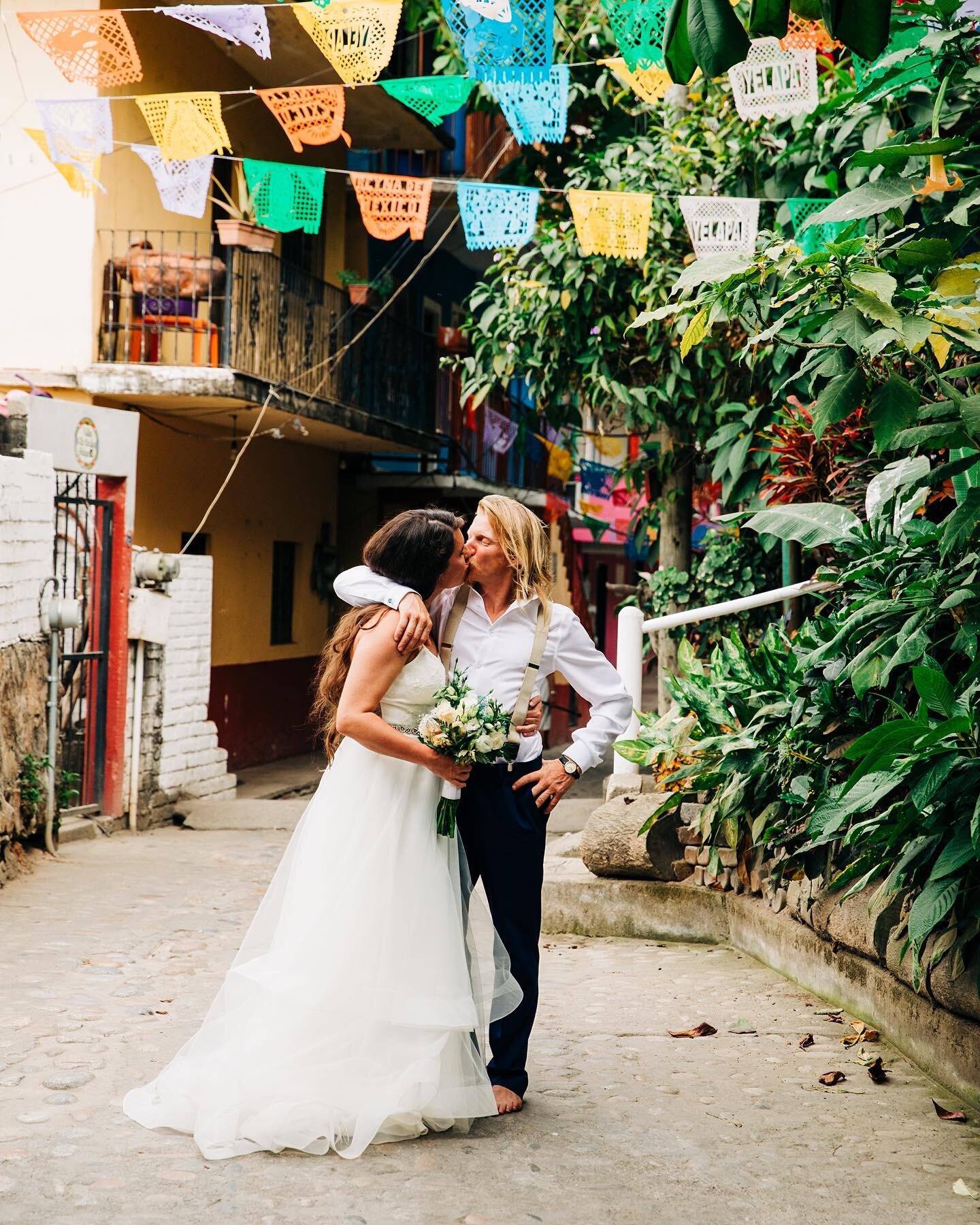 Congratulations to Mrs. and Mr. Doctor Nia Robinson and Captain Michael Jenkins! 

They were married in Yelapa Mexico, on the beach in front of the MiraMar on April 3 of this year. 

Their wedding was one year late and just a bit smaller, but neverth