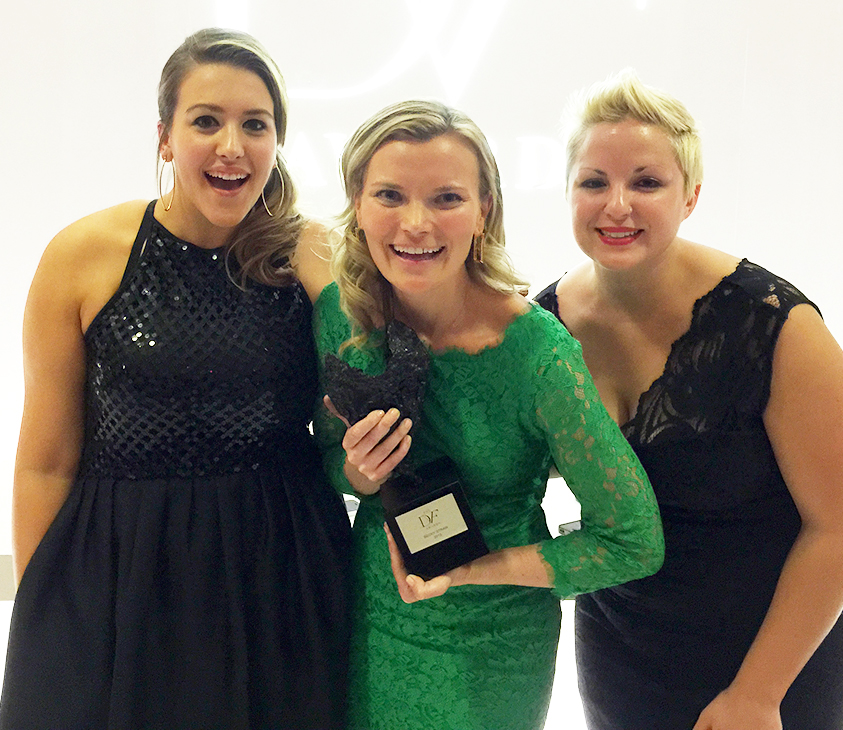 Pictured above: Brynna Rao, Becky Straw and Carrie Maldovan. Brynna is TAP's Operations and Outreach Manager and Carrie is an intern working on her Masters at Columbia's School of Social Work.