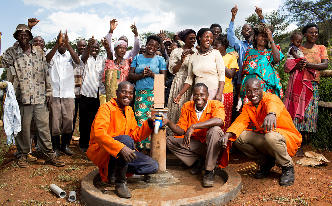The only well in Rwebishahi village was broken for 8 months until Denis, Muhammad, and Godfrey fixed it. They learned how to become well mechanics thanks to supporters like you. So far, they have repaired 64 wells in Western Uganda. 