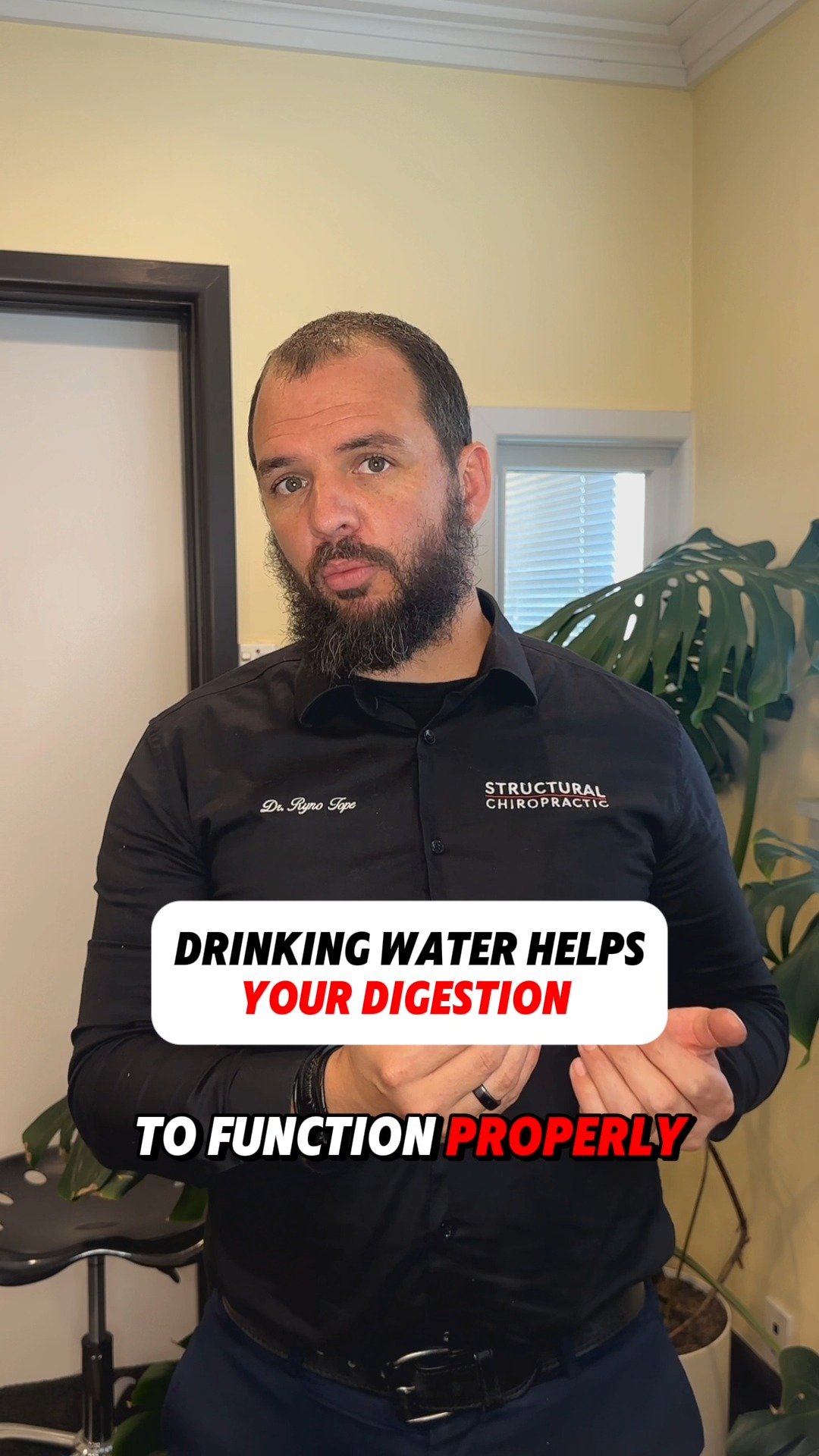 Drinking water helps with your digestion!
#chiropracticadjustment #chiropractic #structuralchiropractic #HastingsNZ #healthyeating