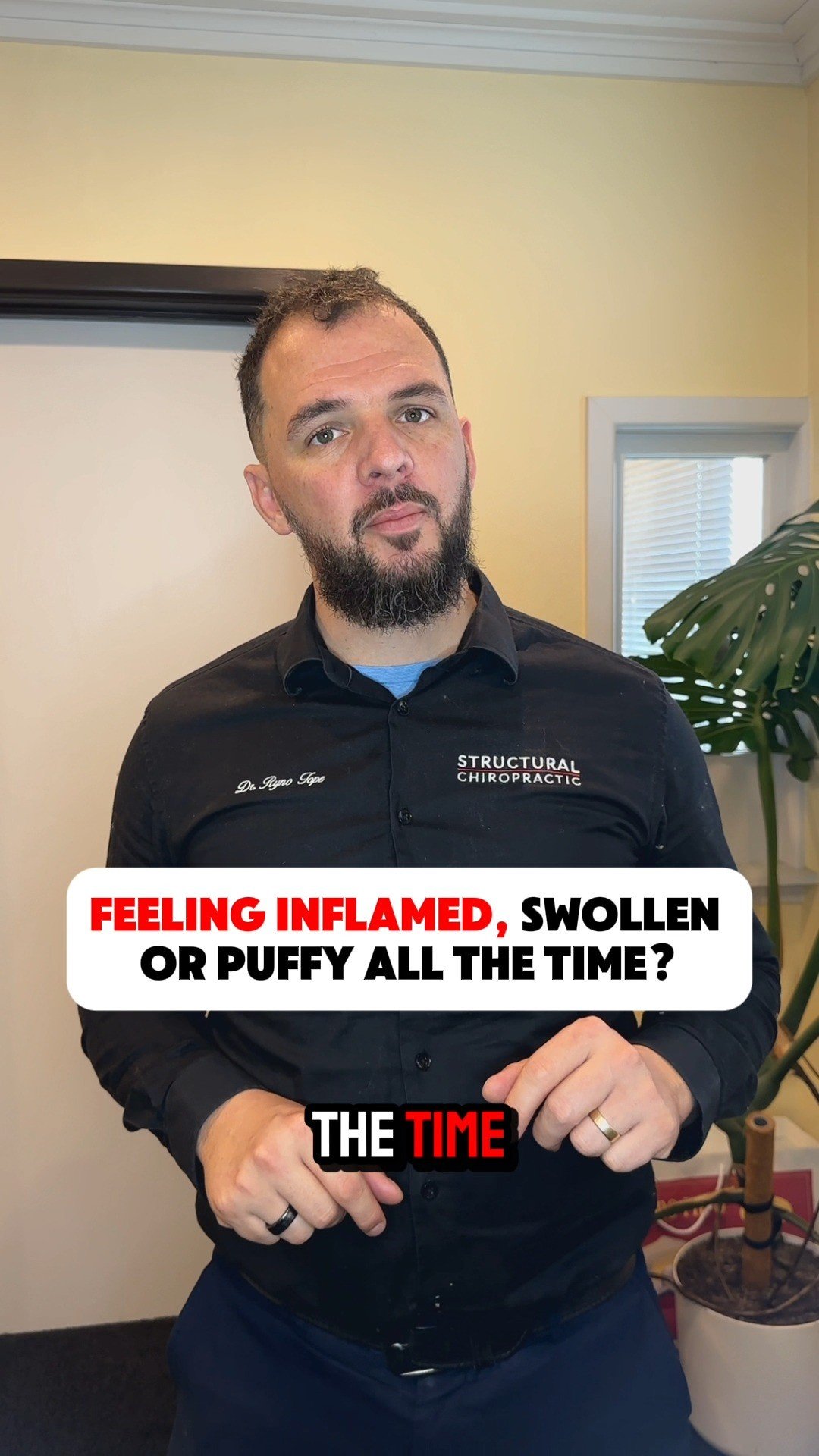 Are you feeling inflamed, swollen or puffy all the time?
#inflammation #chiropracticadjustment #chiropractic #structuralchiropractic #HastingsNZ