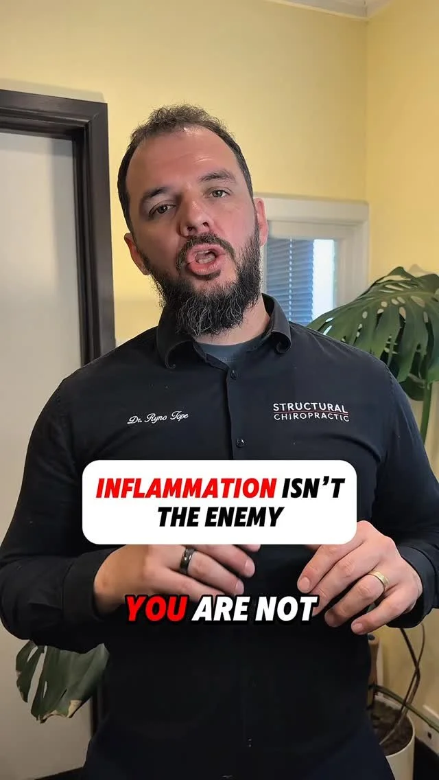 Inflammation is not the enemy! 💥 #inflammationrelief #chiropractic #hastingsnz