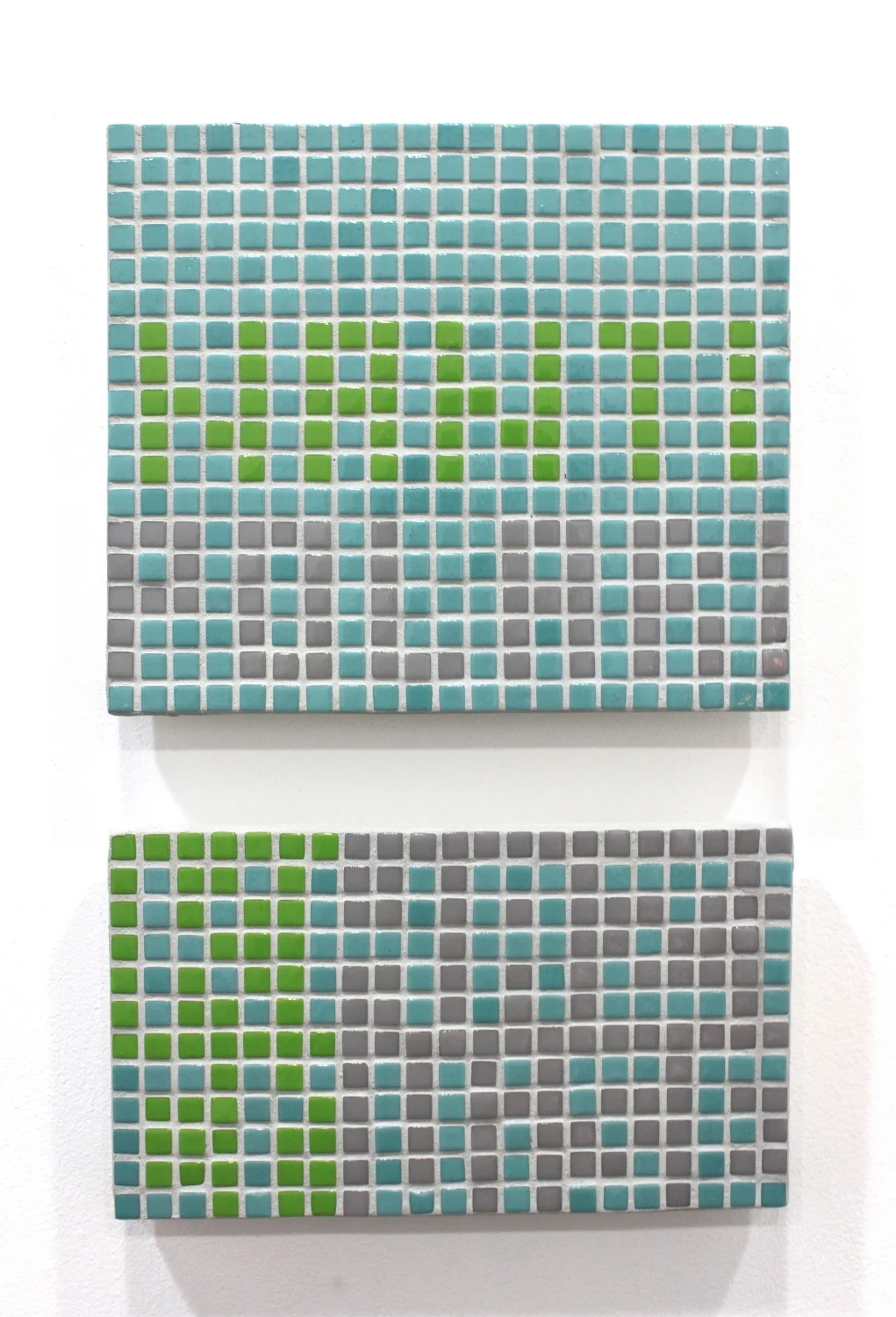  Nanti Polari  Khazi Cruise  2015  Glass Tiles, grout, plywood support 