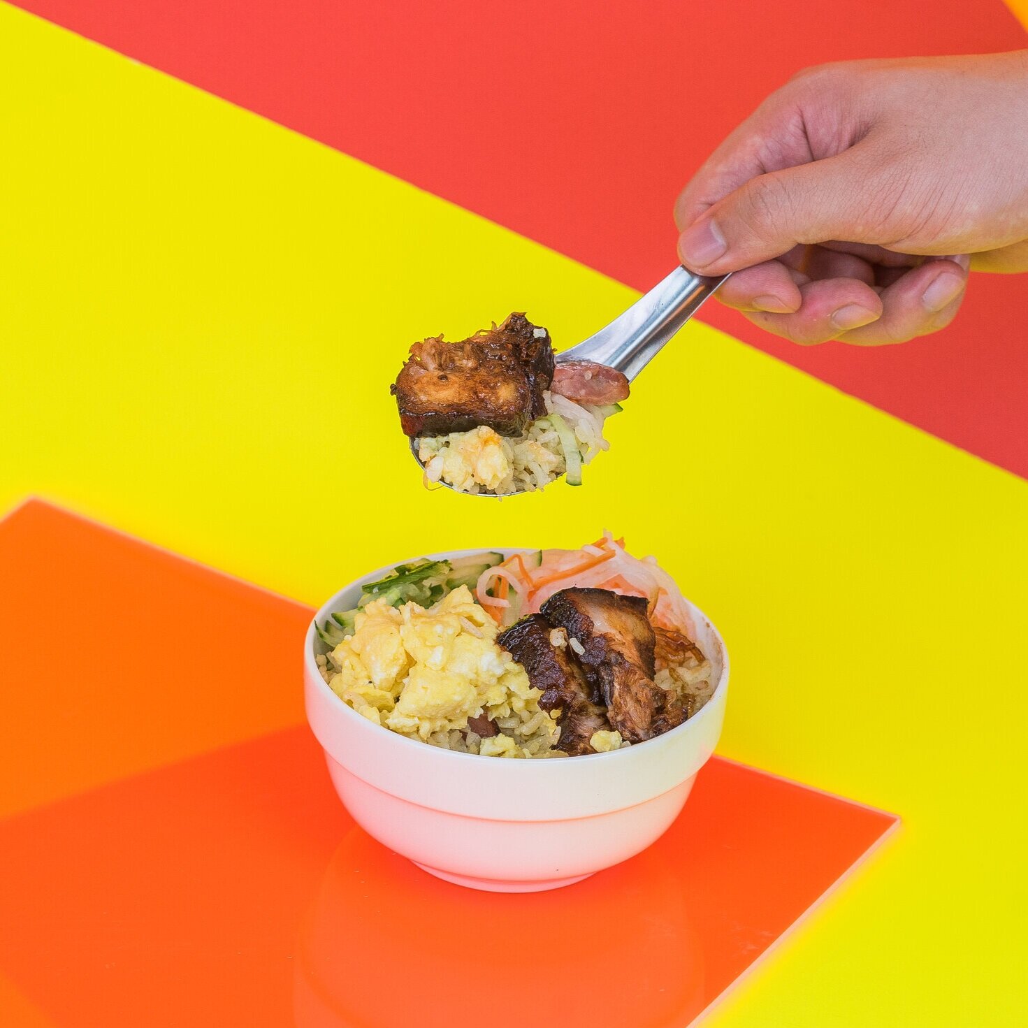 Let’s get pork belly fried rice?