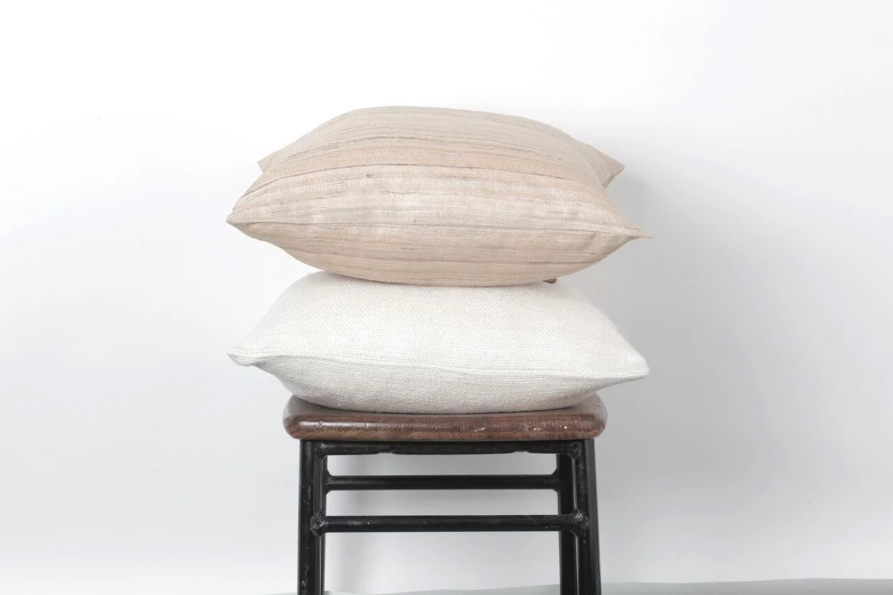 wild and matka silk cushions