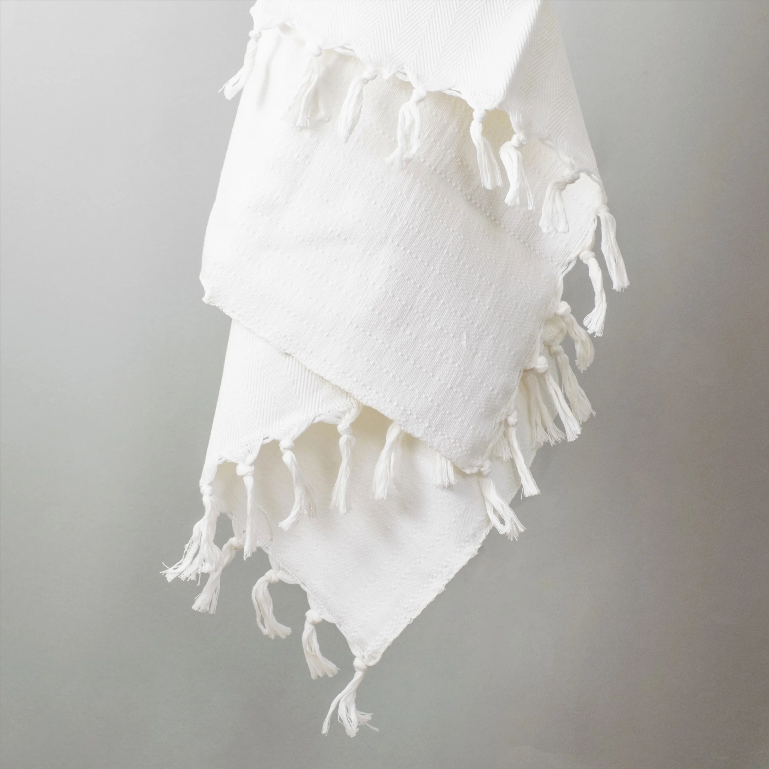 organic cotton hand woven towel