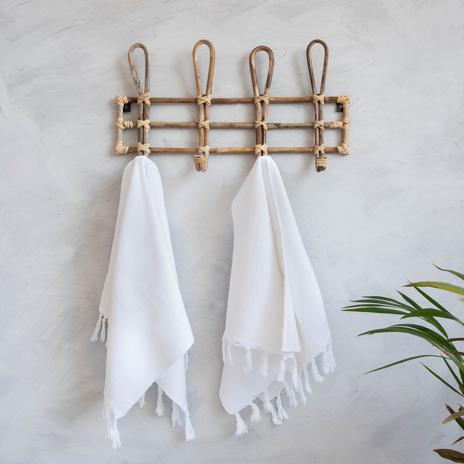 Organic, hand woven towels
