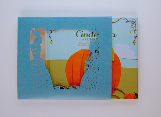 HERE it is! my first PAPER-CUT children's book 'CINDERELLA' In all honesty I was quite nervous to see this book, there was a lot of pressure to get it finished in not a lot of time and I so wanted it to be a really beautiful book. But now I see it I am very pleased. It was published by Tango books who specialise in pop-up Children's books, they commissioned me to create a really unique, precious book that a young girl would treasure forever. The book is like no other I've seen, between each double page spread you will find a delicate paper-cut, each intricate silhouette is cleverly designed to interact with the illustrations on either side. Publishing a Children's book has been a dream of mine since I was a little girl. I am over the moon to see it in Waterstons as one of their special Xmas selection! I really hope the book gets turned into a series of Brother Grimms fairy tales! watch this space.