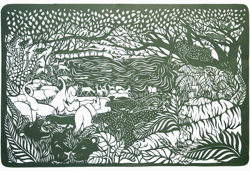 Paper art and illustration Paper art and illustration