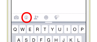 It's the person icon with the halos, second from the left.