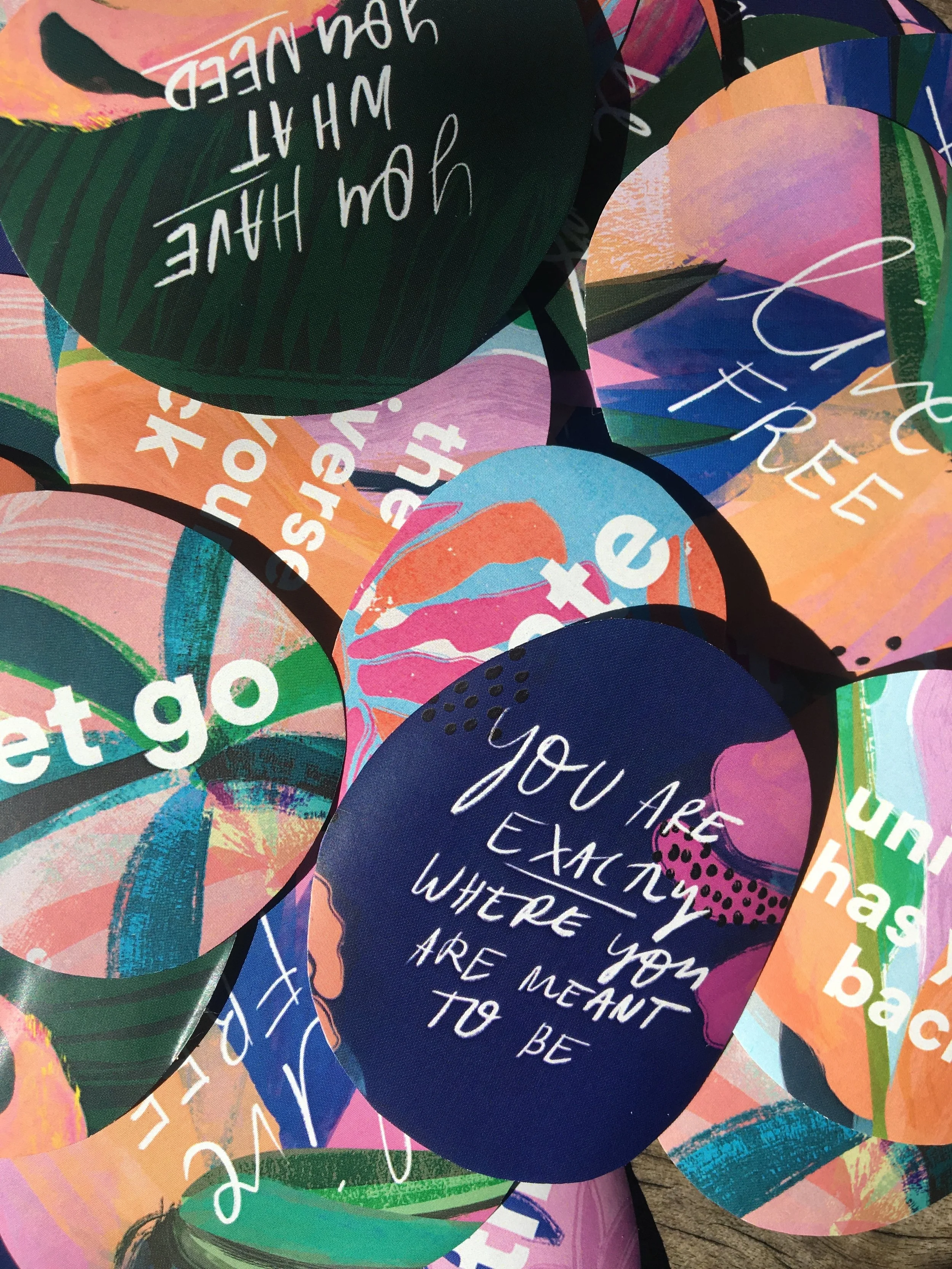 Affirmations Sticker Set