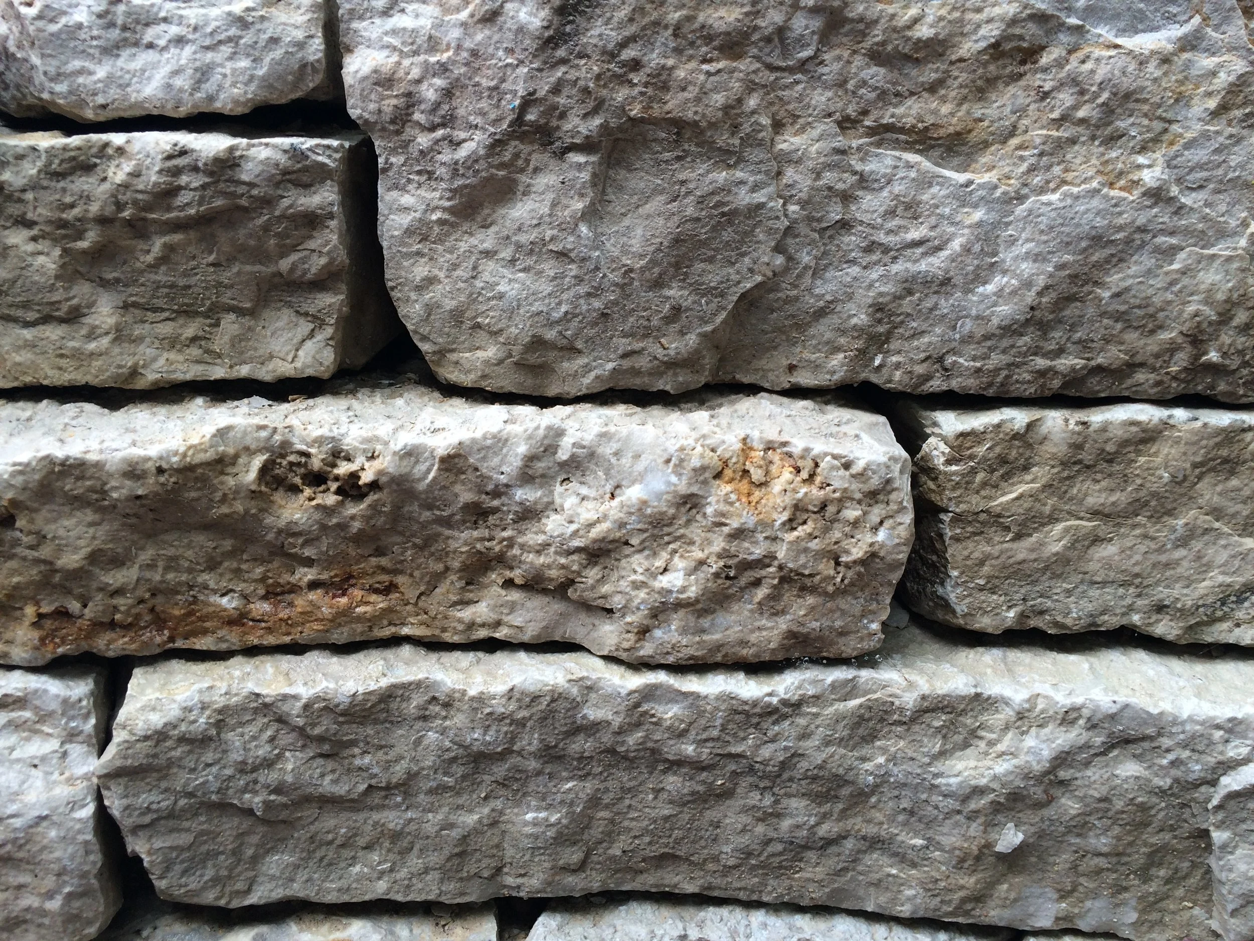 Limestone Retaining Wall - Maple Bluff, WI