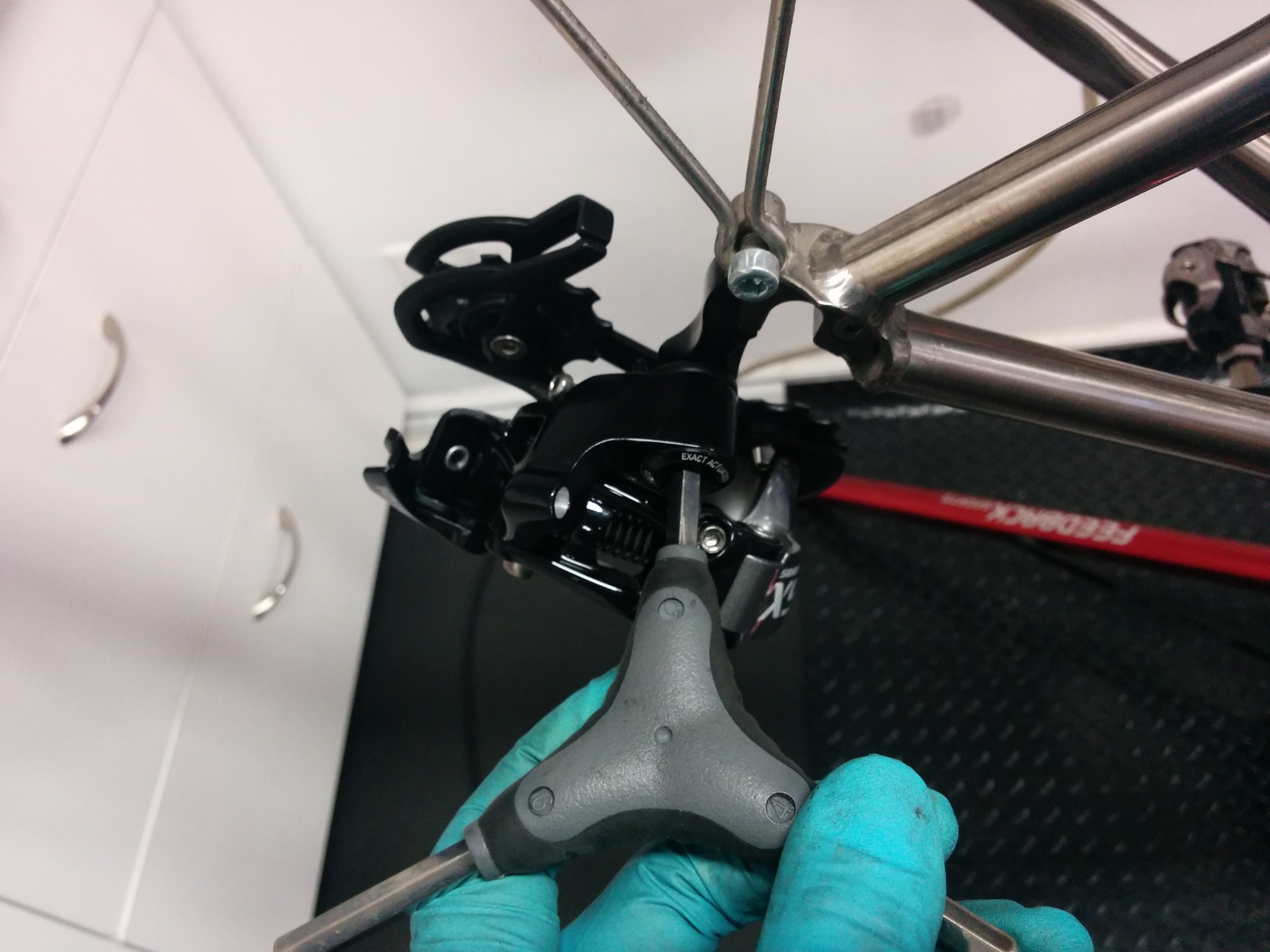 Sram X9 Type 2 Rear Derailleur installation
