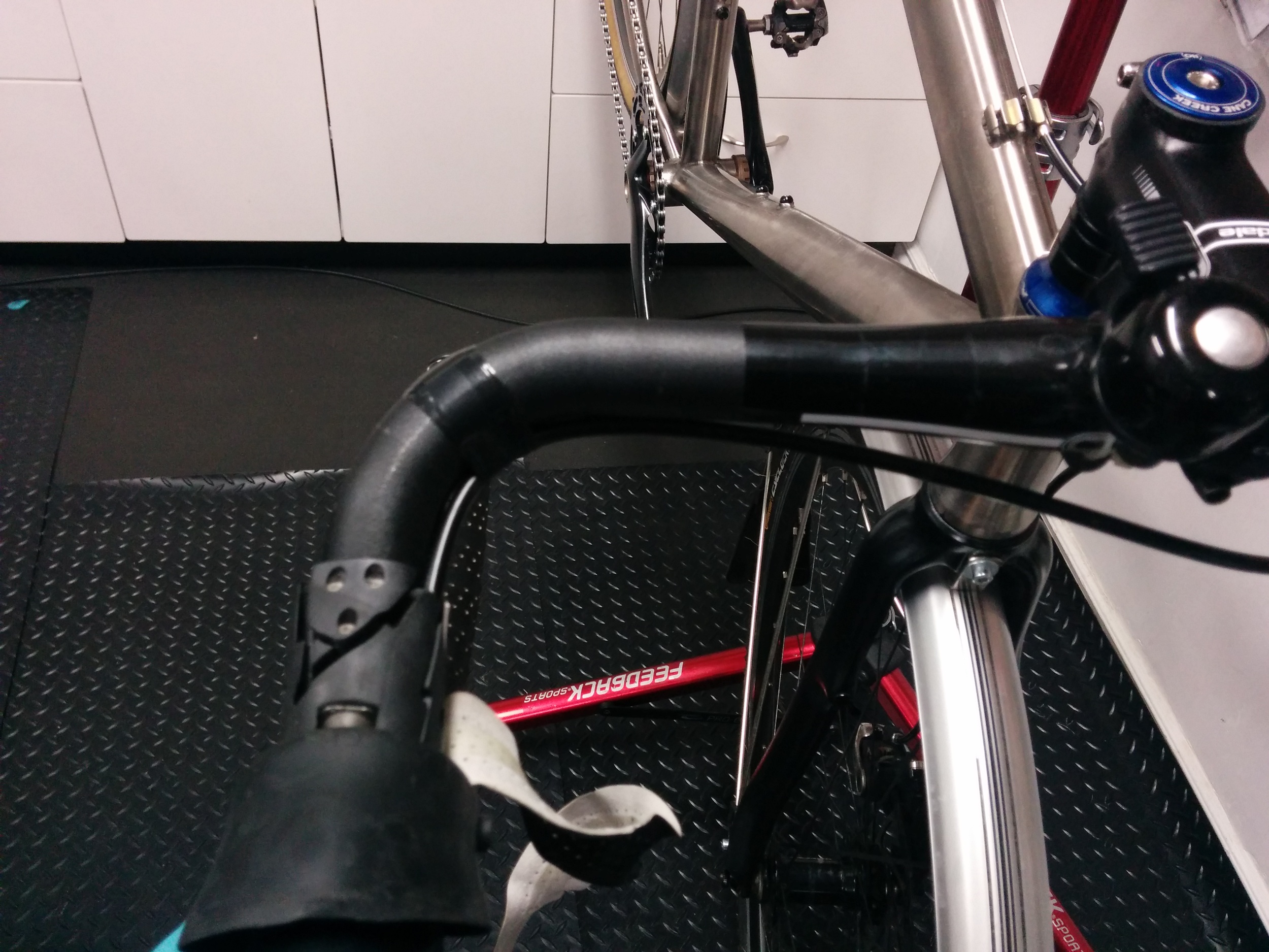 Rear shift cable and housing installation.
