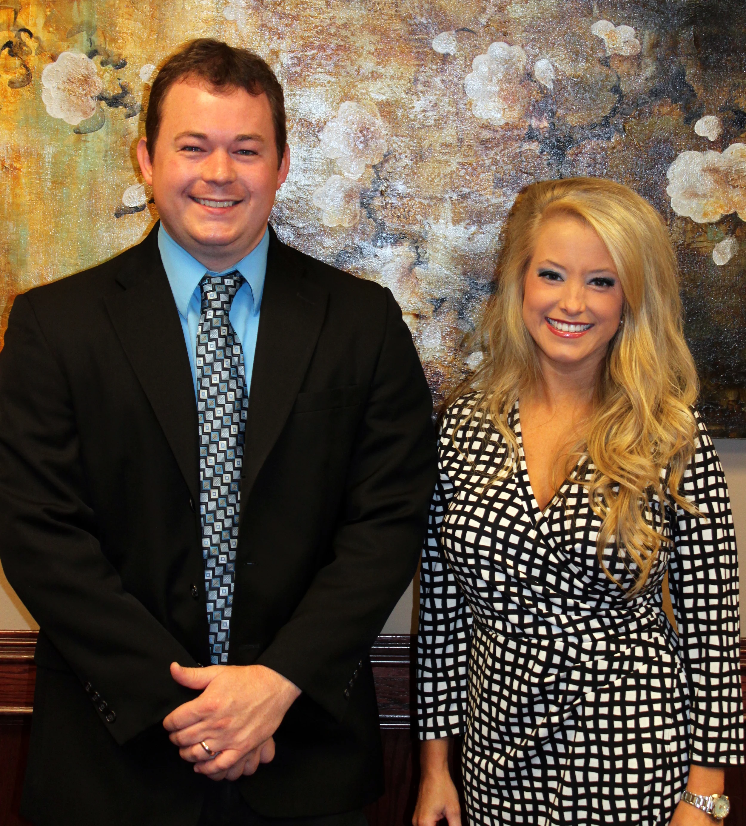 Chris Rippy, P.A. and legal assistant Mara Williams
