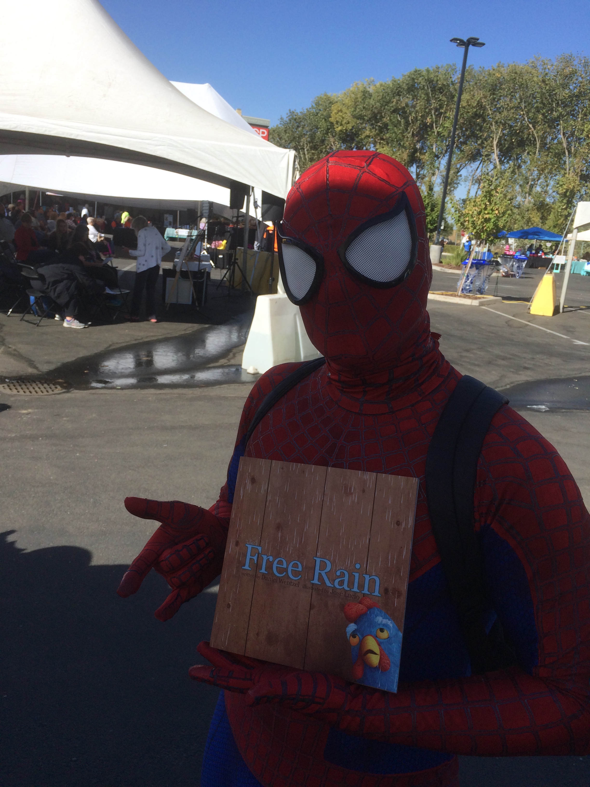 Spiderman's a big fan. 