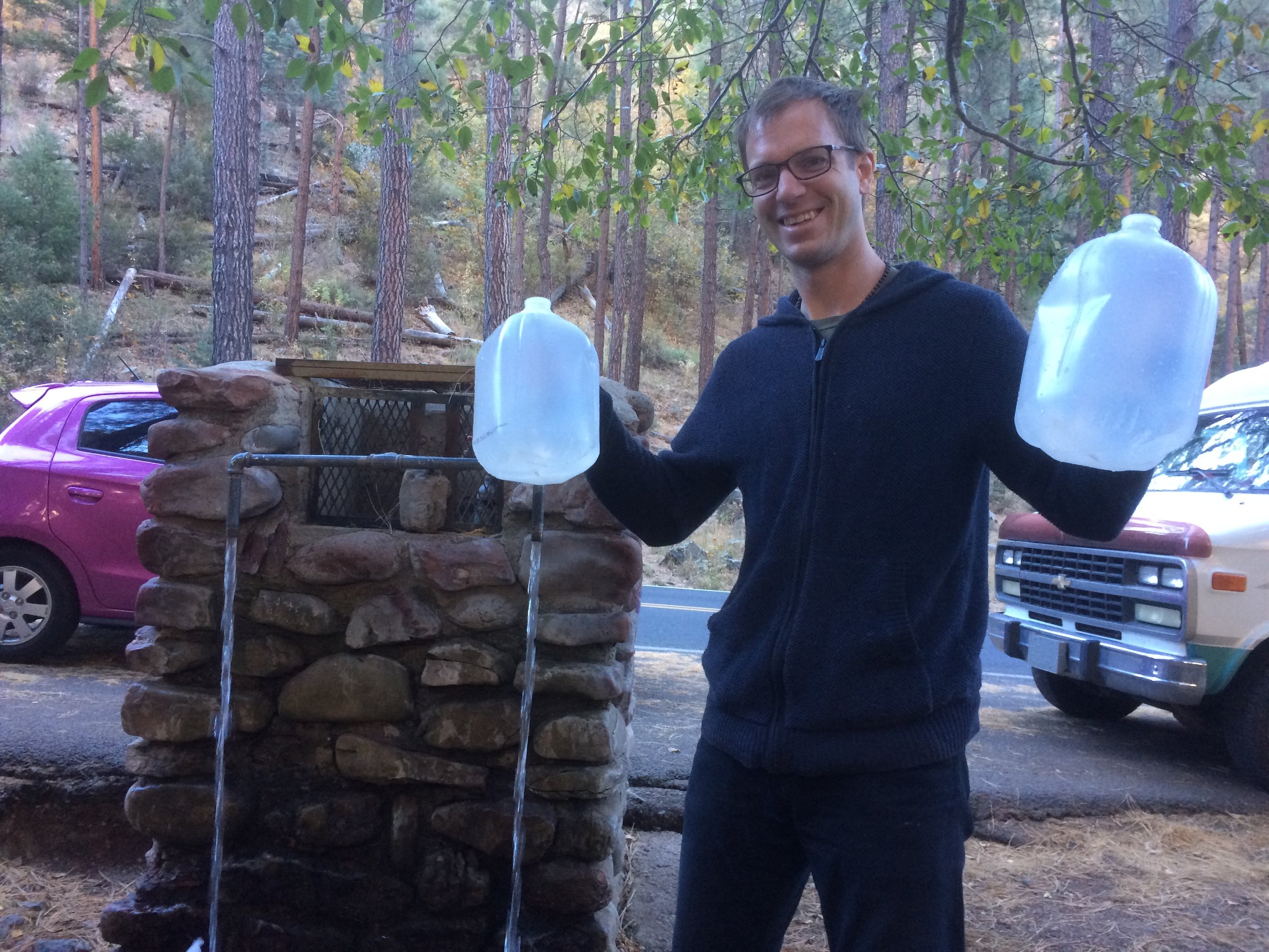 Natural Spring water in Sedona, CA