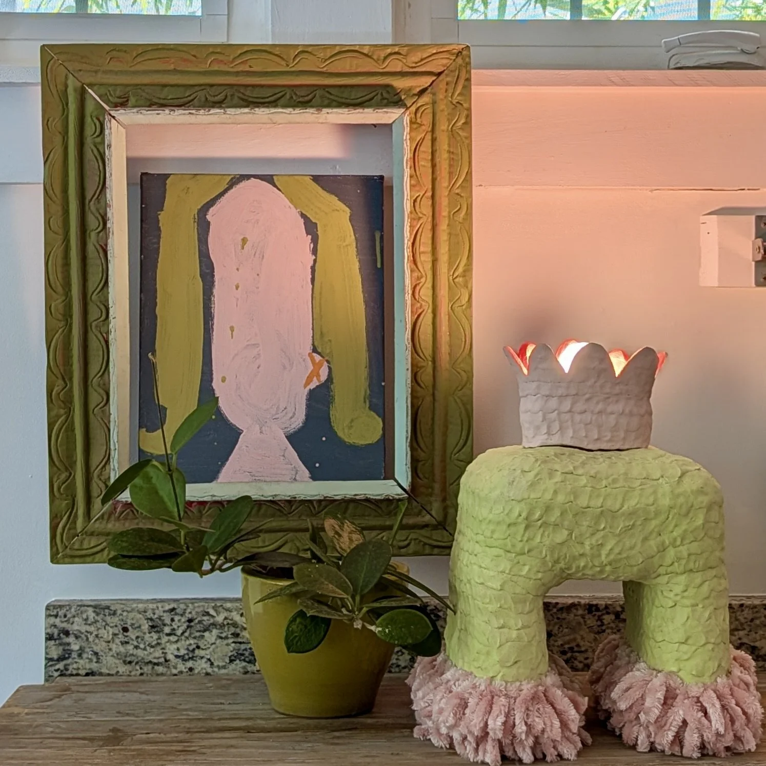 Gary Komarin French Wig &amp; Molly Duff-Clarke's Lamp @Arthouse Upstairs; see "Exhibits"