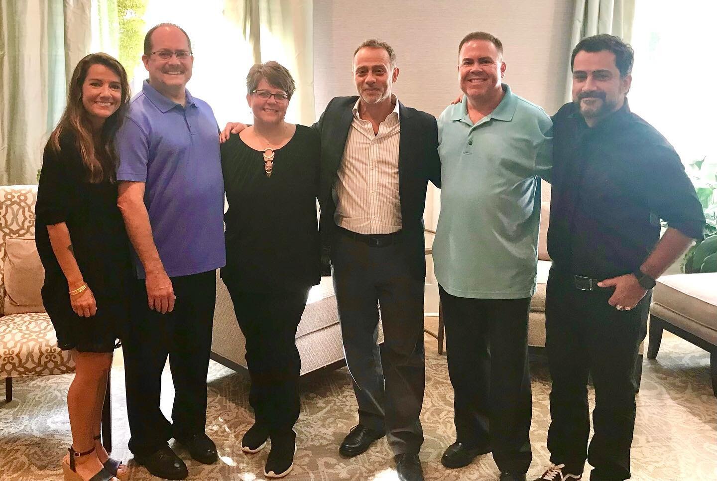 Some of our closest cousins Keith, Andy, Jennifer, and Uncle Duke Bogle showing their support at my Dad&rsquo;s memorial on Sunday. So much love in the building.