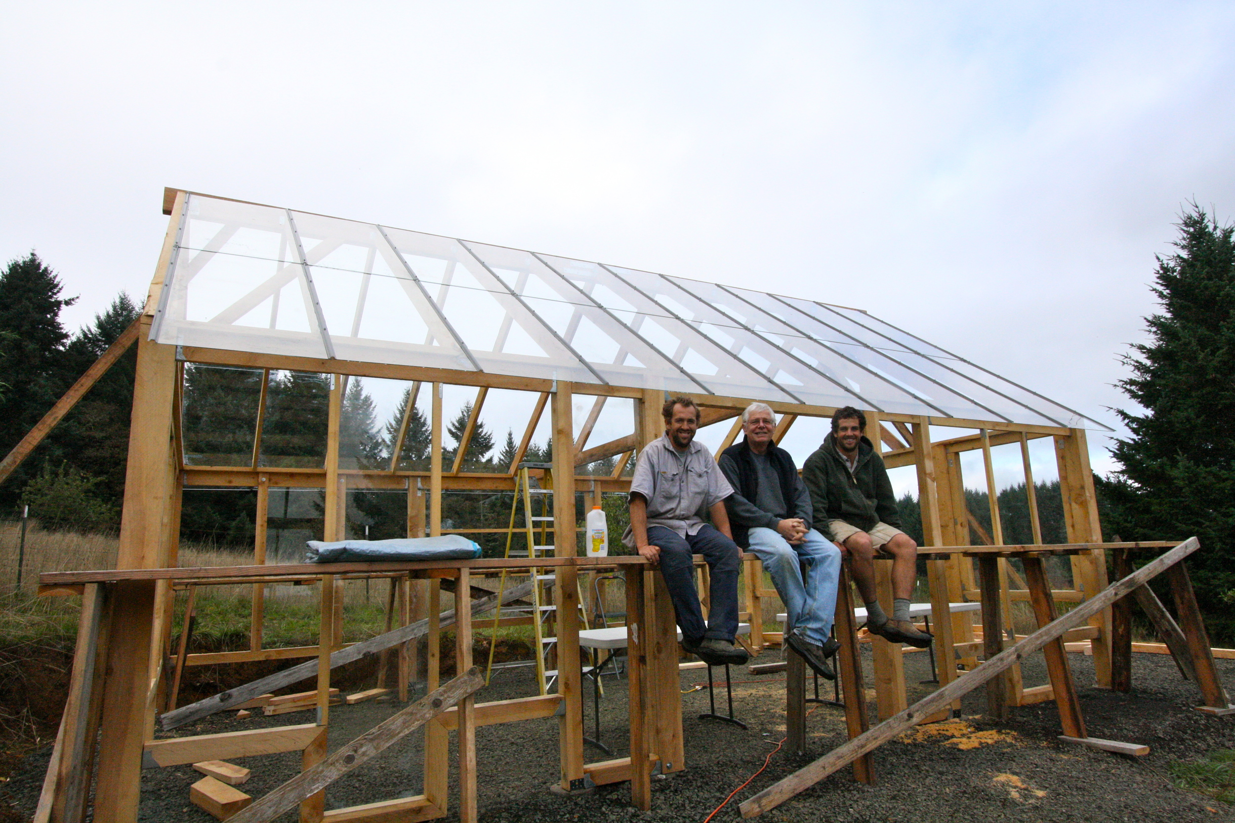 Glass Roof Installed