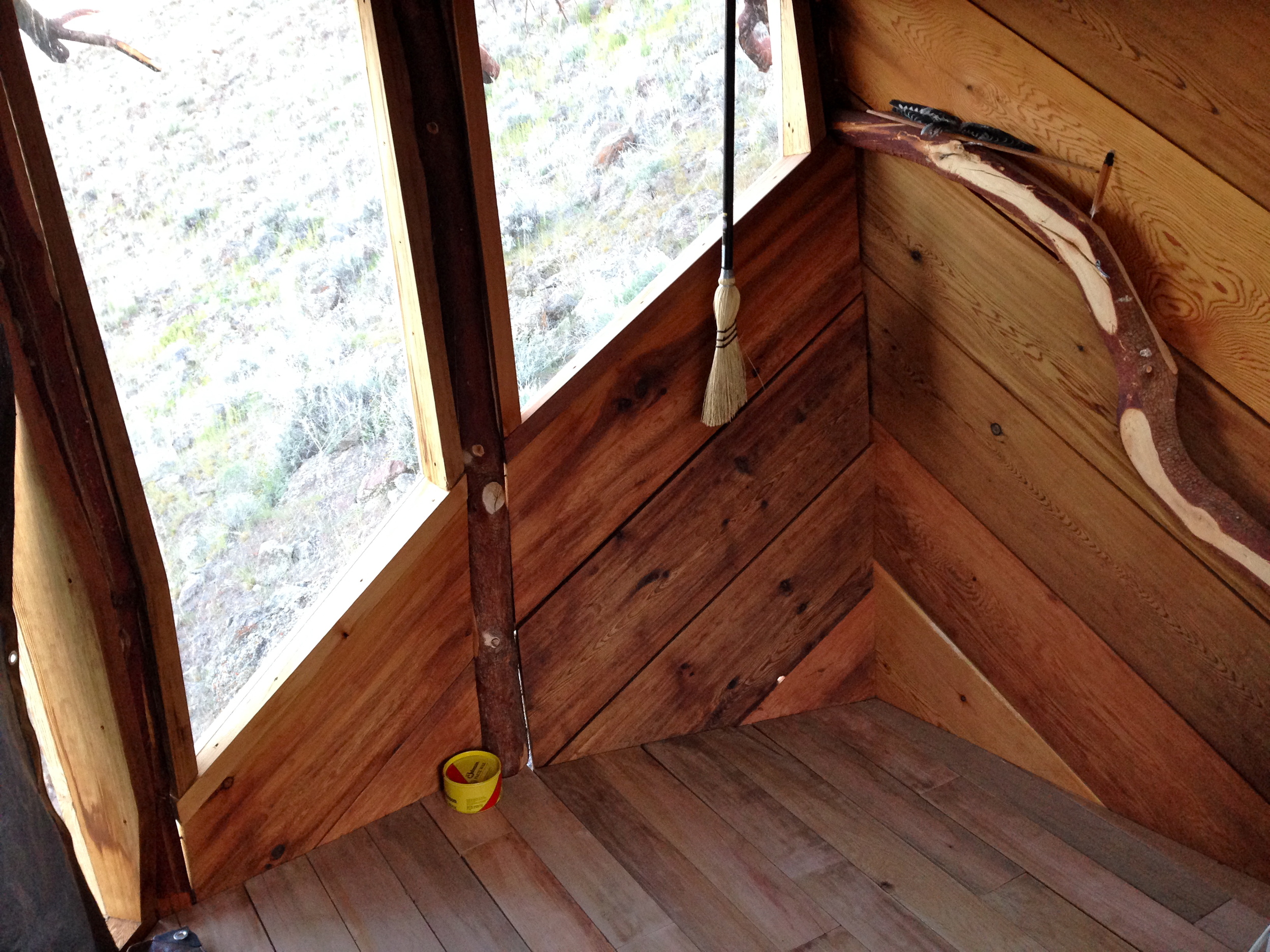 Oiled Cedar and Chinkapin FLooring