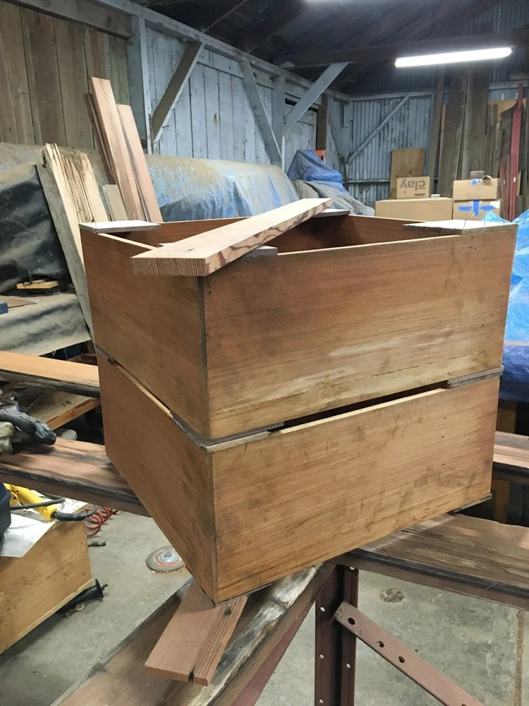 Cedar Bent wood box