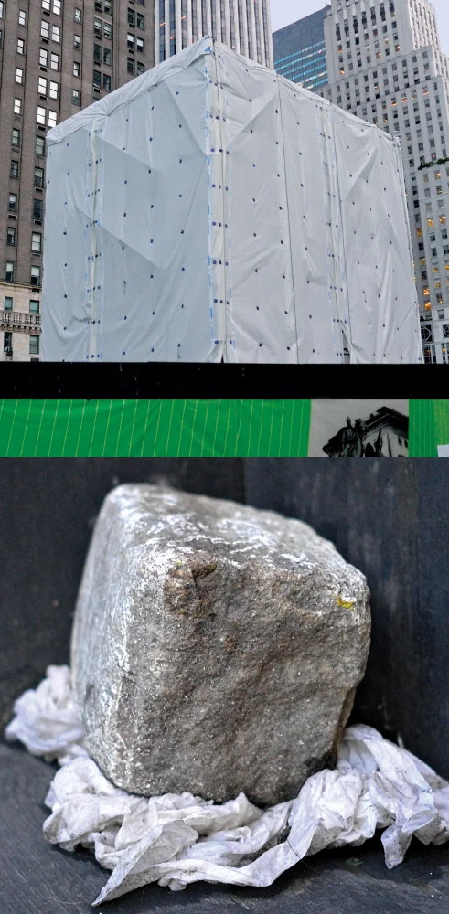 As Above, So Below Construction / Cement block