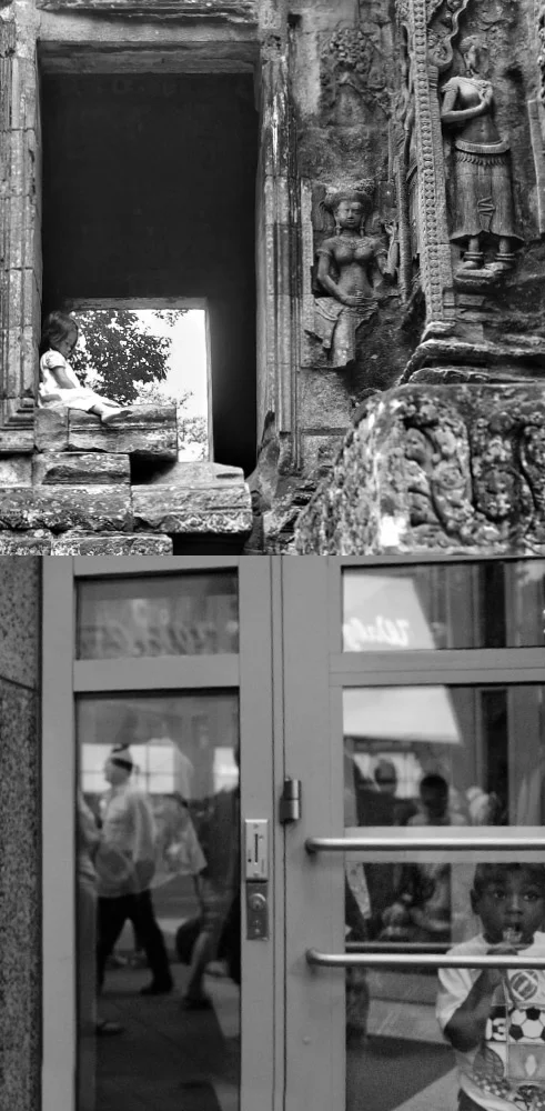 As Above, So Below Child in door