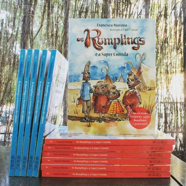 Os @therumplings já são uma coleção.📕📕 Vol. II - Os Rumplings e a Super Comida - Amanhã numa livraria perto de si! 😁🎉🍪