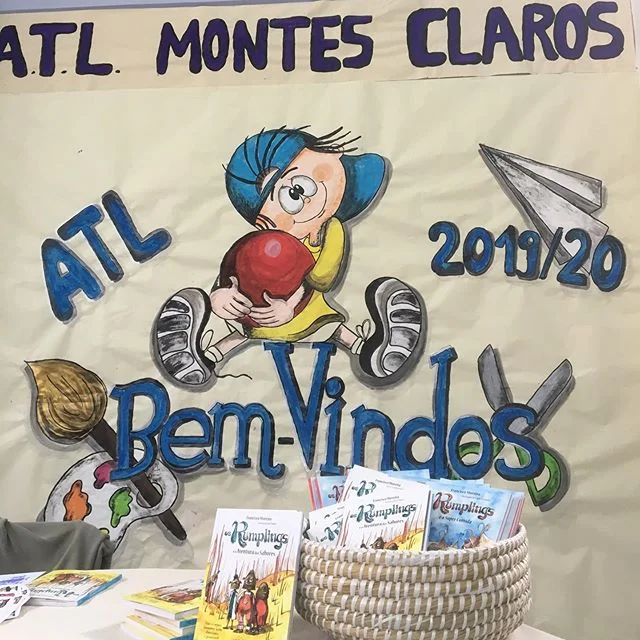 Os @therumplings estão hoje na escola Montes Claros em Coimbra!
#tourdelivros #booktour #infantojuvenil #leya #oficinadolivro
