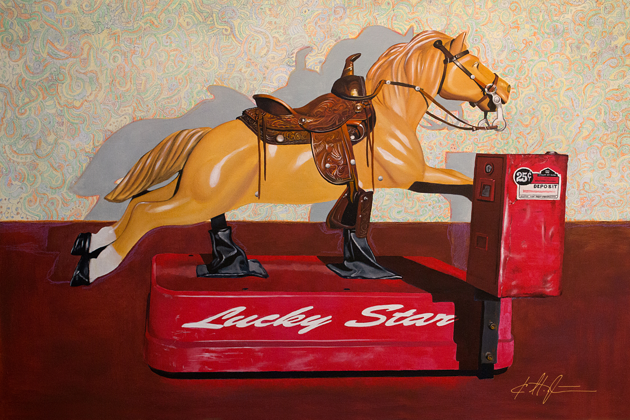 "Lucky Star the Quarter Horse"